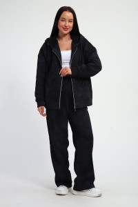 Костюм двойка женский К3133.5 футер 3-х нитка с начесом варенка "Винтаж" (р-ры: 48-62)