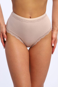 Трусы женские №28602 лапша (р-ры: 48-52) телесный