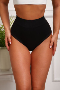 Трусы женские №64892 бамбук (р-ры: 52-56) черный