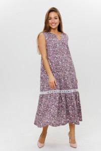 Сарафан женский 1936/1 кулирка (последний размер) сухая роза 54