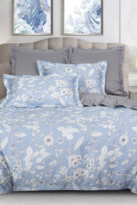 Постельное белье мако-сатин "Мадера" (последний размер) Евро