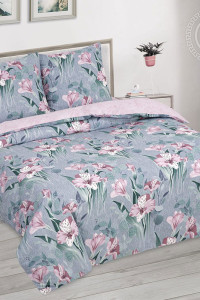Постельное белье поплин "Алисия" (последний размер) Евро