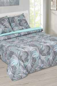 Постельное белье поплин на резинке "Танго" (последний размер) 1.5-сп.