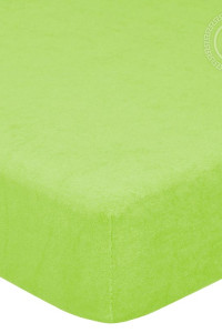 Простыня махровая на резинке "Яблоня" (последний размер) 90х200х20