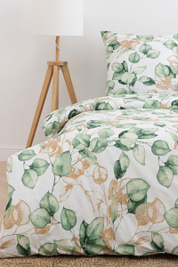 Постельное белье поплин "Эвкалипт" (последний размер) 2.0-сп.