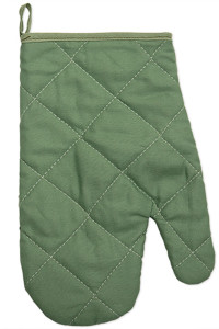 Прихватка-рукавичка кухонная "Цвет эмоций" саржа "Олива" (последний размер) 30х17