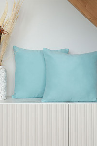 Наволочки декоративные канвас "Ментол" (последний размер) 45х45 см (2 шт.)