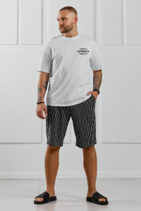 Костюм двойка мужской "Реванш-2" кулирка (р-ры: 48-58) белый