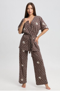 Костюм двойка женский К1366.2 кулирка (р-ры: 48-62)