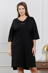 Туника женская "Сотерн" кулирка (р-ры: 48-58) черный