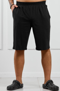 Шорты мужские "Реванш-5" кулирка (р-ры: 48-58) черный