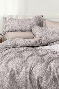 Постельное белье зима-лето поплин стеганый с окантовкой ЗЛПО29-1471