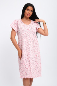 Сорочка женская 01064 кулирка (р-ры: 50-64) розовый