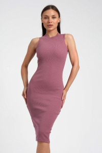 Платье женское "Hot Story Elastic" кашкорсе (последний размер) слива 48