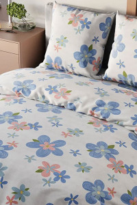 Постельное белье "Эко" бязь "Цветы"