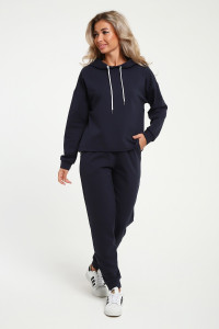 Костюм двойка женский №36852 футер 2-х нитка (последний размер) фумэ 50