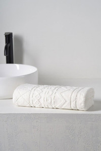 Полотенце махровое "Ornaments" белый