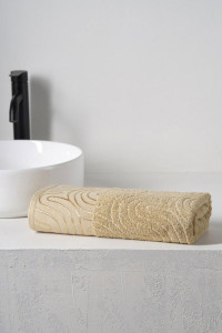 Полотенце махровое "Golden Lines" бежевый