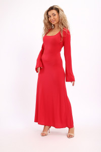 Платье женское №5744 лапша (р-ры: 44-54) фуксия