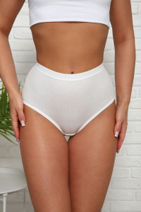 Трусы женские №64913 лапша (р-ры: 48-58) белый