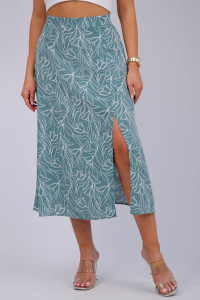 Юбка женская "Шанталь 5" вискоза (р-ры: 42-60) полынь