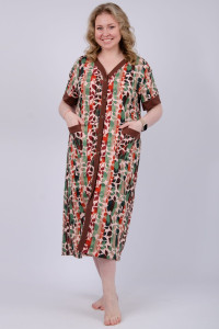 Халат женский "Вионье" кулирка (р-ры: 50-60)