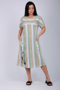 Платье женское "Камилла" кулирка (р-ры: 50-60)