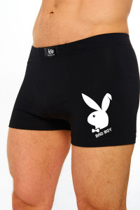 Трусы мужские "Bad Boy" кулирка с лайкрой пенье (последний размер) черный 46