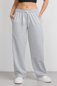 Брюки женские №36976 футер 2-х нитка (р-ры: 42-54) меланж