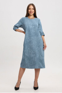 Платье женское П1372.2 футер 2-х нитка (р-ры: 48-62)