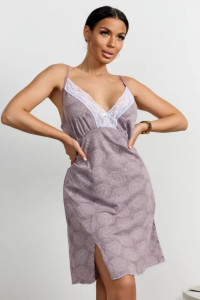 Сорочка женская "Камила" 1346-6 кулирка (р-ры: 42-56) сухая роза