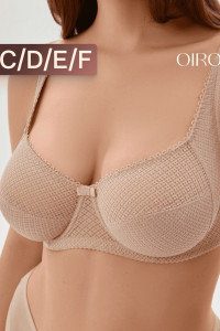 Бюстгальтер женский нейлон OIRO 2822 бежевый
