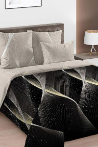 Постельное белье перкаль "Звездный свет" (последний размер) Евро стандарт (Queen)