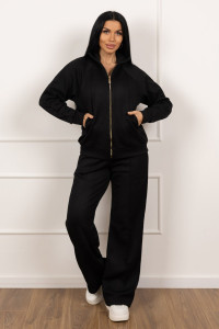 Костюм двойка женский 2128 глория (р-ры: 44-54) черный