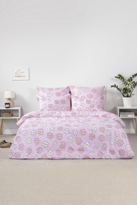 Постельное белье "Веселина" полиэстер "Ромашковое поле"