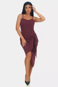 Сарафан женский "Фрейя" кулирка полиэстеровая (р-ры: 42-56) бордовый