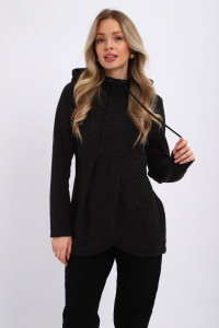 Туника женская "Jjovi" сандра (р-ры: 44-58) черный