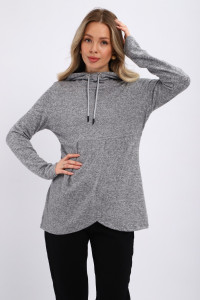 Туника женская "Jjovi" сандра (р-ры: 44-58) серый