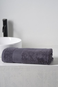 Полотенце махровое "Dual" графит