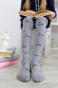 Колготки детские "Фелия" (последний размер) серый 122-128