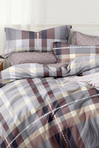 Постельное белье поплин стандарт ПВ23-1400 (последний размер) 2-сп.евр