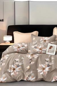 Постельное белье сатин на резинке "Талант" (последний размер) Семейн