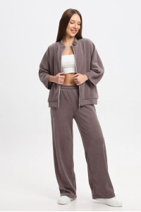 Костюм двойка женский К3181.2 вельвет (р-ры: 48-62)
