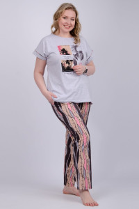 Костюм двойка женский "Калифорния 2" кулирка (р-ры: 50-60)