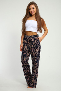 Брюки женские №225 кулирка (р-ры: 52-66) темно-синий