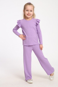 Костюм двойка детский МЛШ "Камилла" лапша (последний размер) сиреневый 164