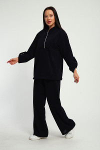 Костюм двойка женский К1371.1 вельвет (р-ры: 48-62)