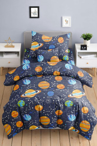 Детское постельное белье бязь "Плэнет"