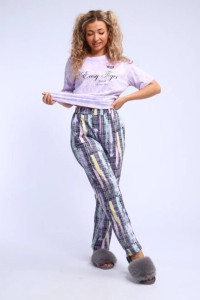 Брюки женские №655 кулирка (р-ры: 44-58) радуга