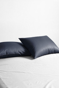 Наволочки классические поплин гладкокрашеный "Миднайт" (2 шт.)